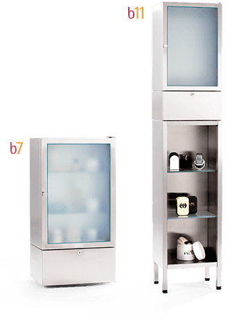 Kühlschrank für Kosmetik / Edelstahl Kosmetik Kühlschrank